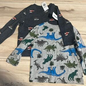 BNWT Toddler Boys Old Navy Long Sleeve Shirts Size 12-18m